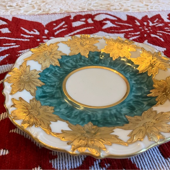 Vintage Waldershof Bavaria Germany 22k Gold Tea Cup and Saucer - Picture 3 of 6